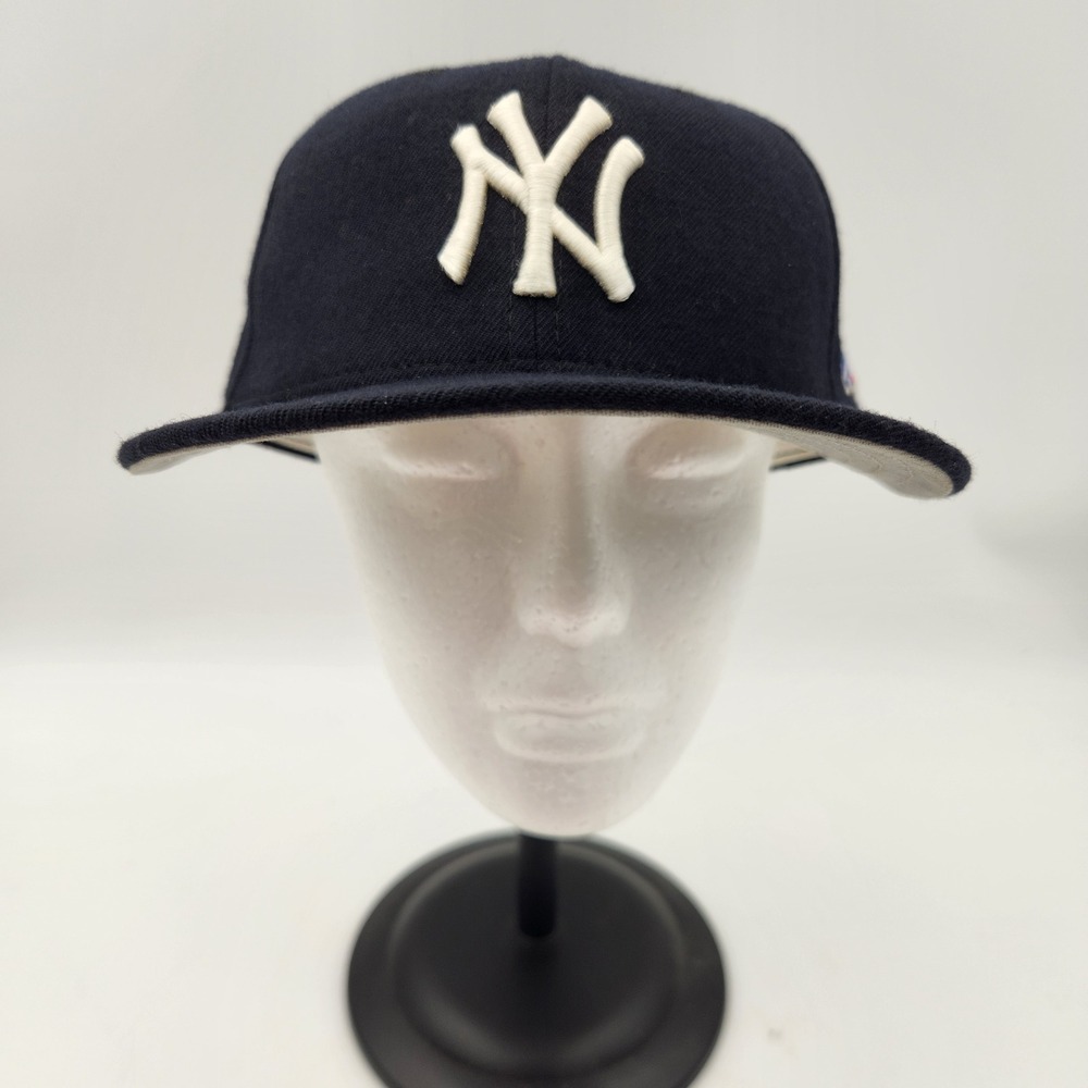 New Era New York Yankees 1999 World Series 59FIFTY Fitted Hat Blue Wool 7 1/4